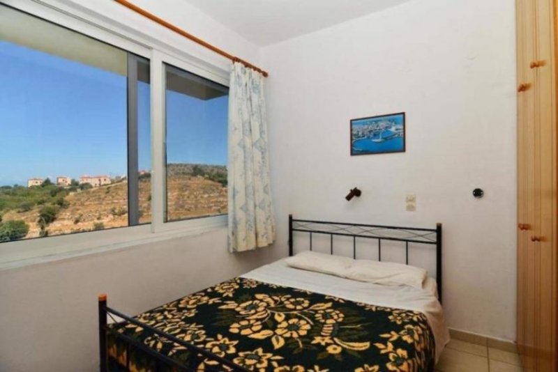 Aspro Kreta, Aspro: Apartmenthotel mit Pool und Meerblick zu verkaufen Gewerbe kaufen